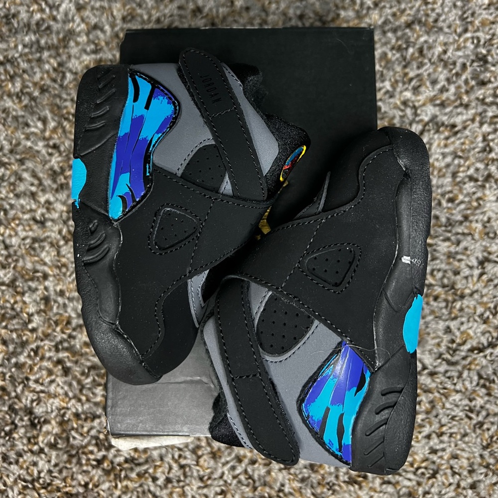 Infant Retro 8 Aqua Size 4C